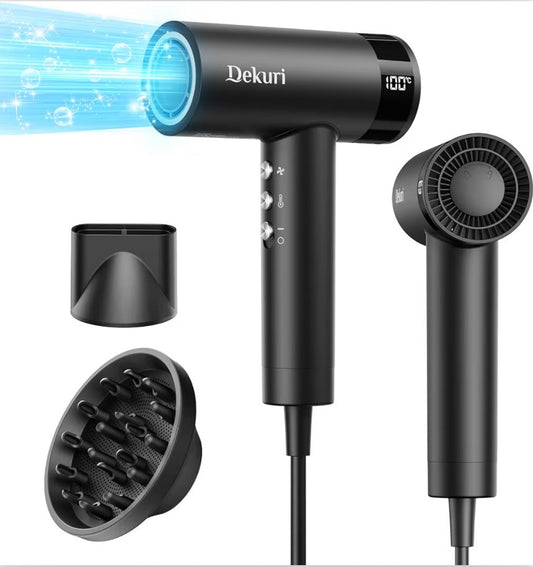 Dekuri Hair Dryer, 110,000 RPM High Speed Motor Hairdryer