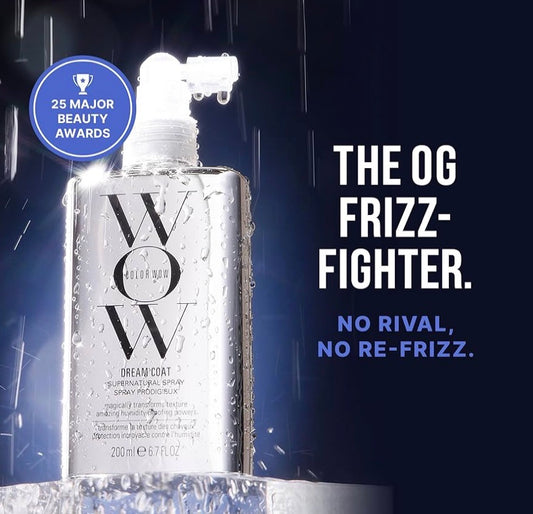 COLOR WOW Dream Coat Supernatural Spray. The Anti-frizz GOAT with amazing humidity-proofing powers 200ML