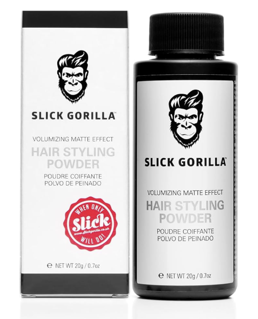 Slick Gorilla Hair Styling Powder for Men 0.70 oz (20ml), Texture Powder